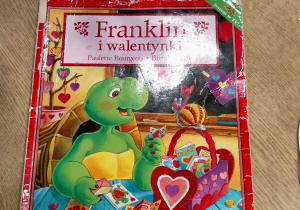 Książka pt.: "Franklin i walentynki".